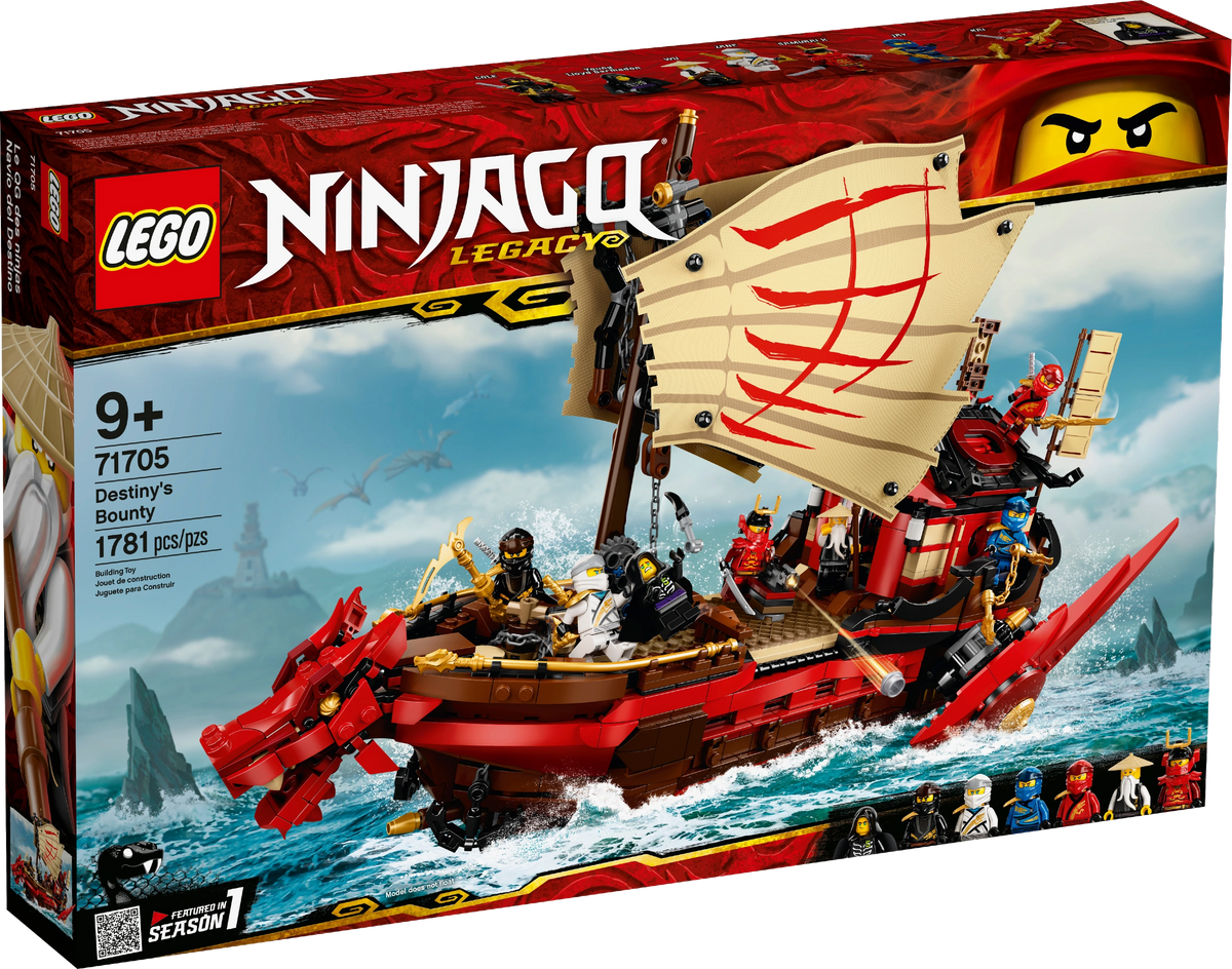 (no box) Ninjago destiny's bounty
