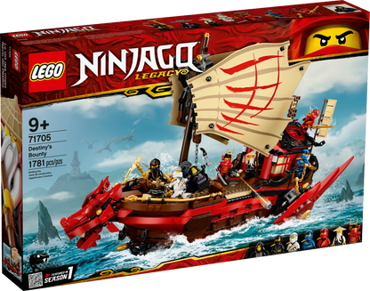 (no box) Ninjago destiny's bounty