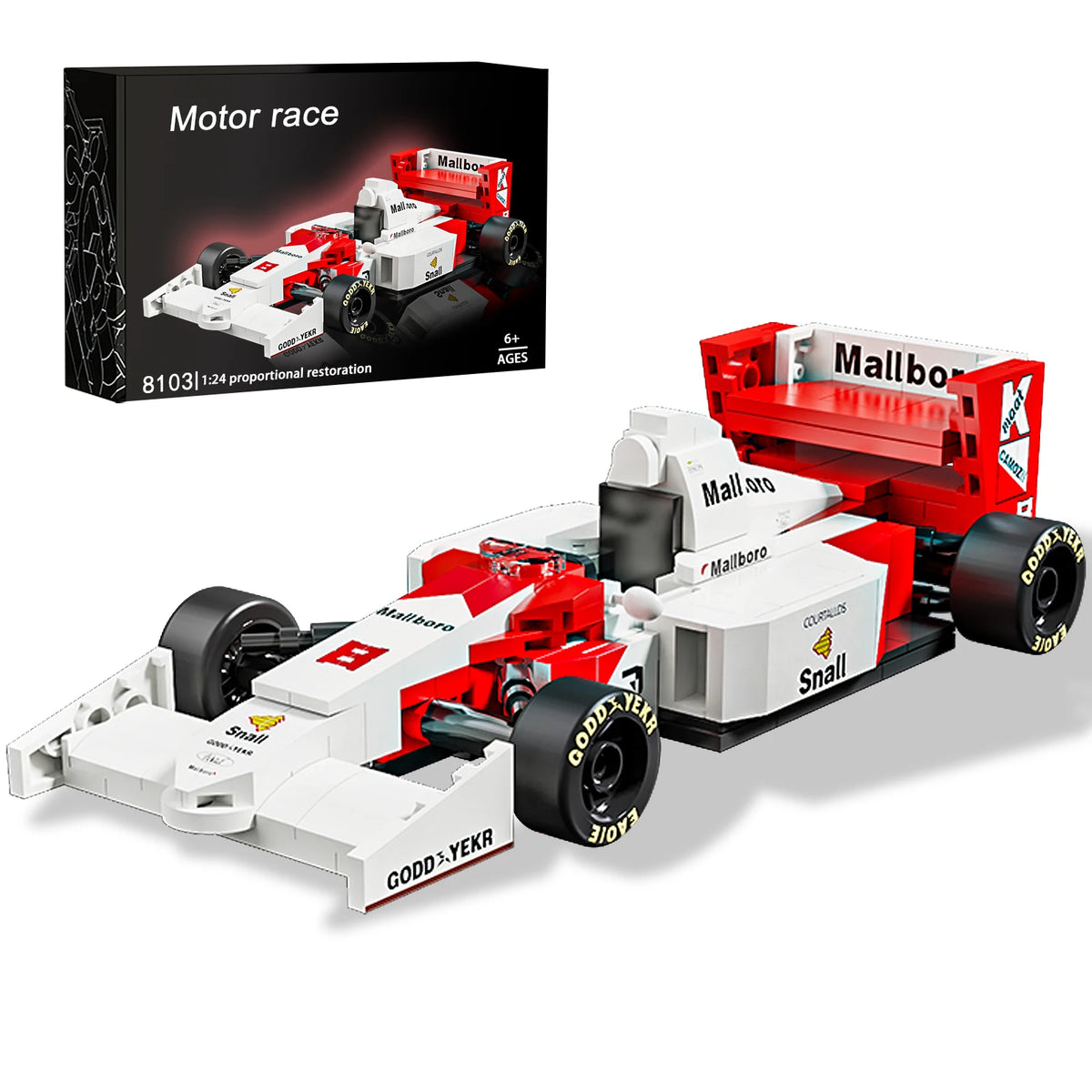 F1 Cars Lego 12 variants