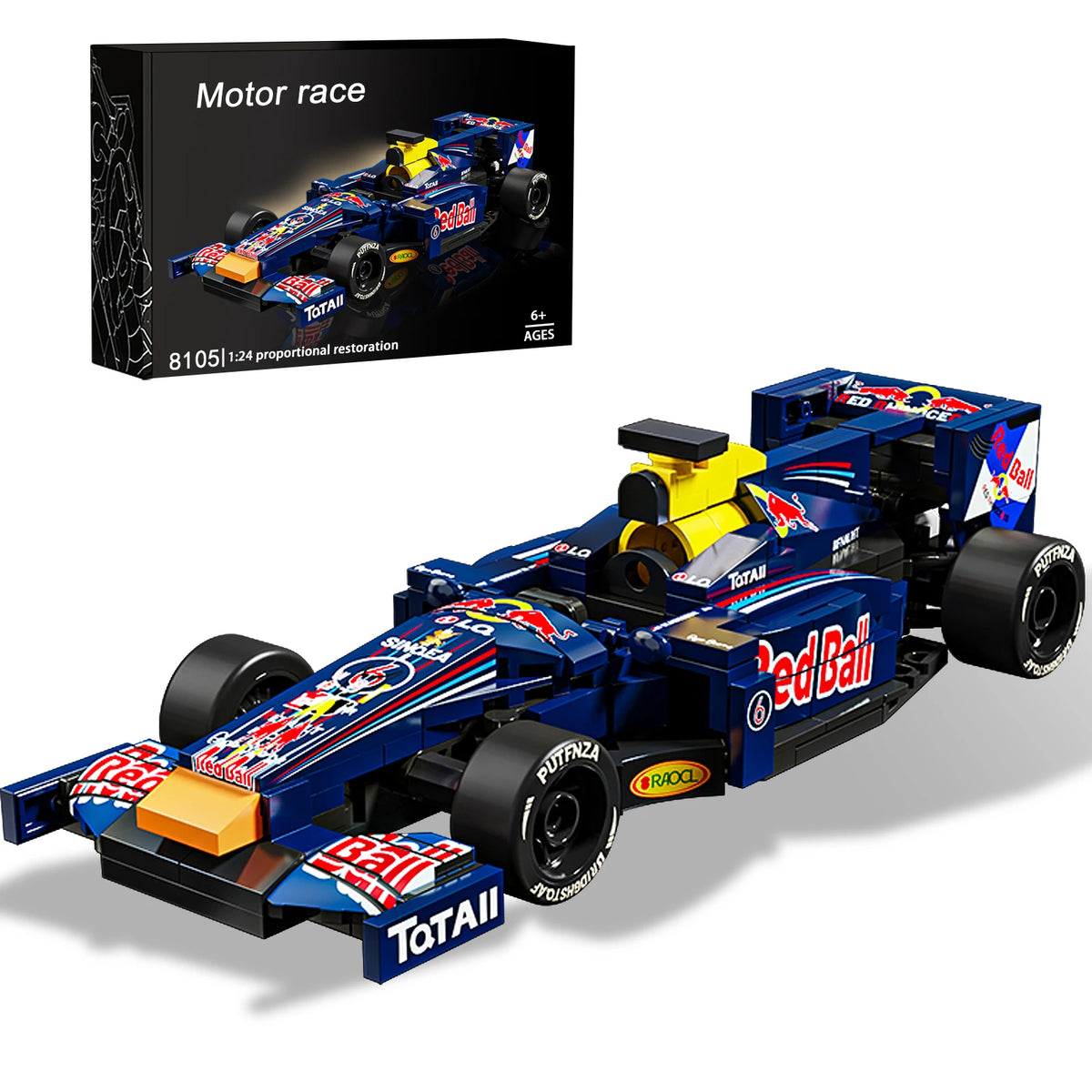F1 Cars Lego 12 variants