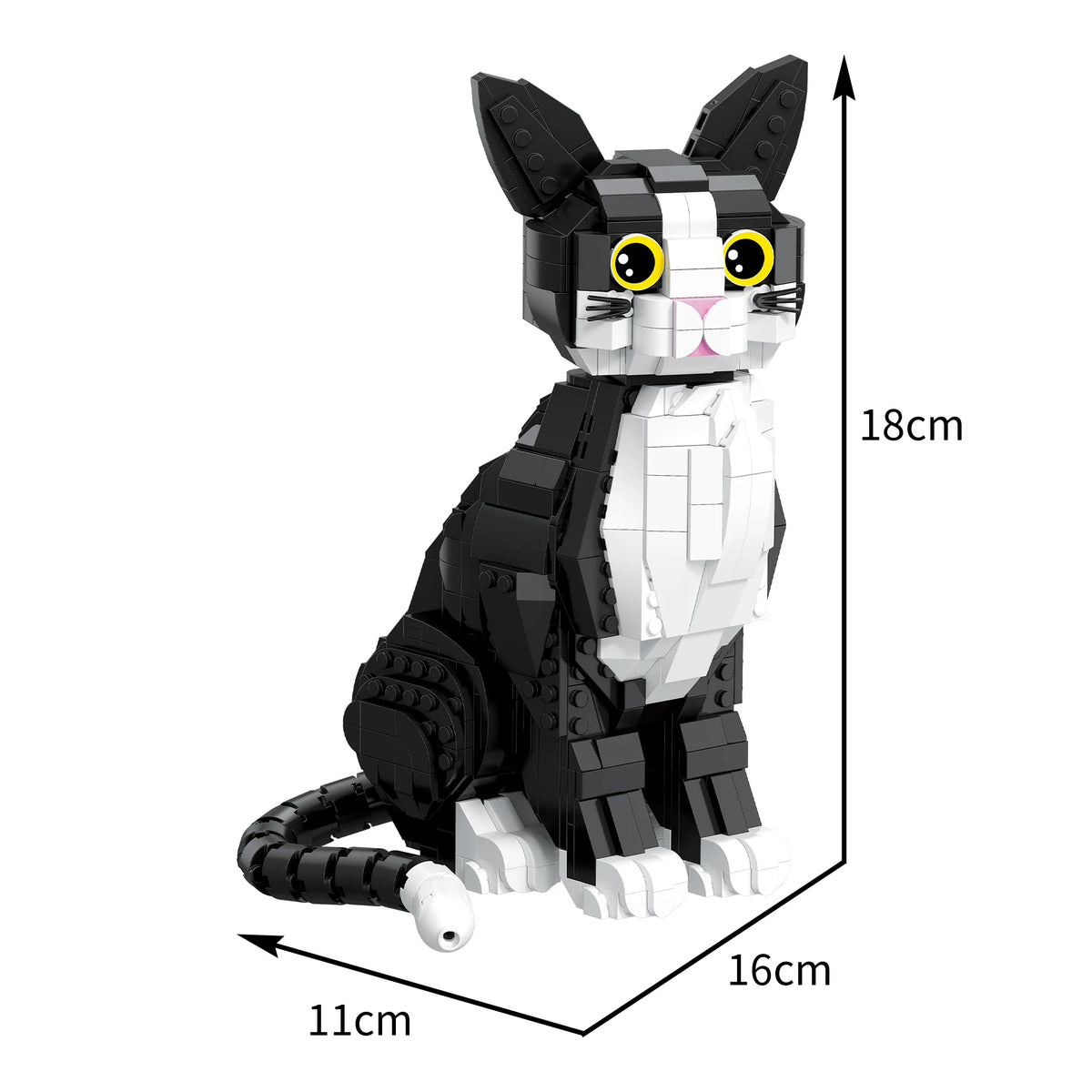LEGO 801PCS Black Cat