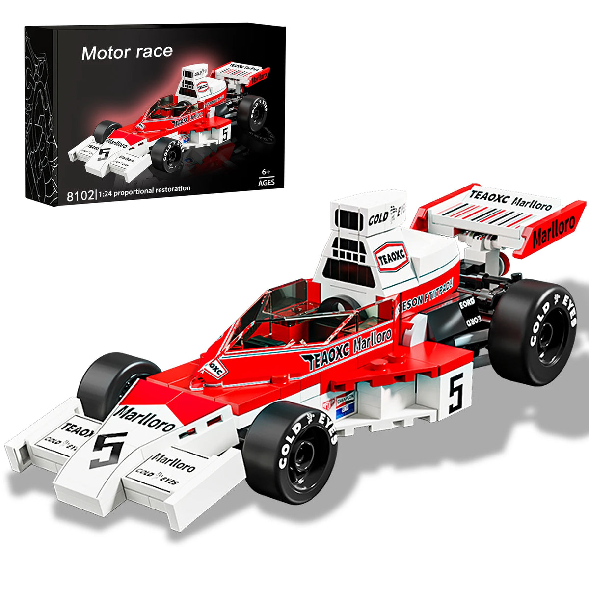 F1 Cars Lego 12 variants