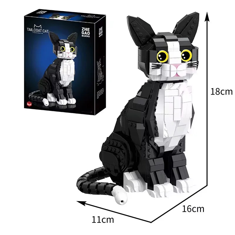 LEGO 801PCS Black Cat